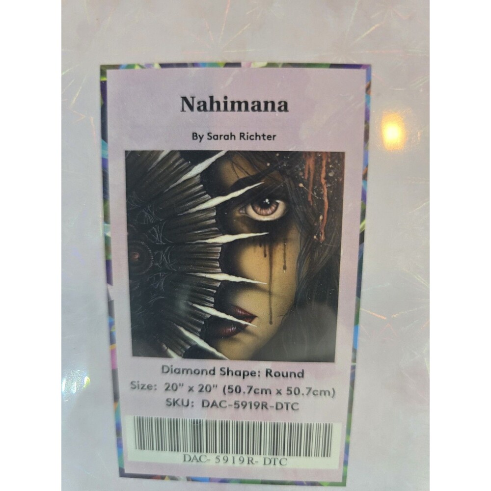 Diamond Art Club Nahimana Sarah Richter 20x20 Round Diamond Painting Kit DAC